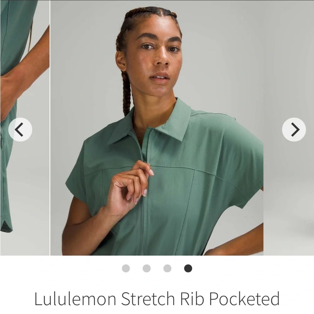 LULULEMON STRETCH RIB POCKETED ROMPER